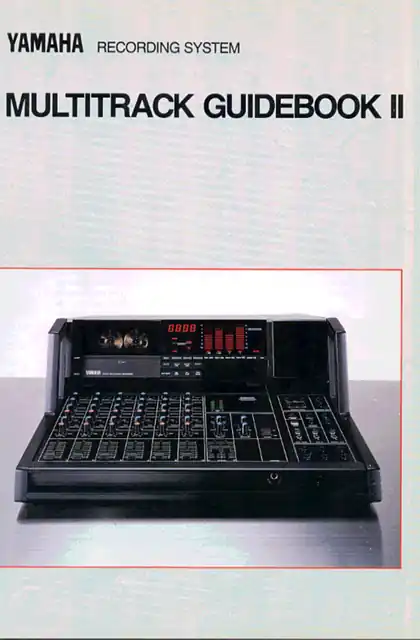 yamaha雅马哈MT44D Multitrack Guidebook II (Image)